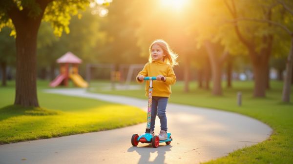 Pourquoi choisir une trottinette adaptée pour les enfants de 6 à 12 ans